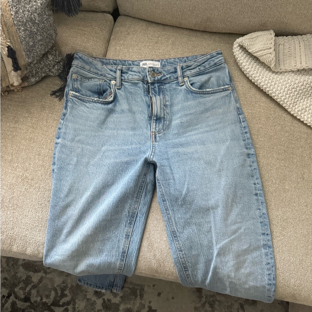 Zara straight leg jeans